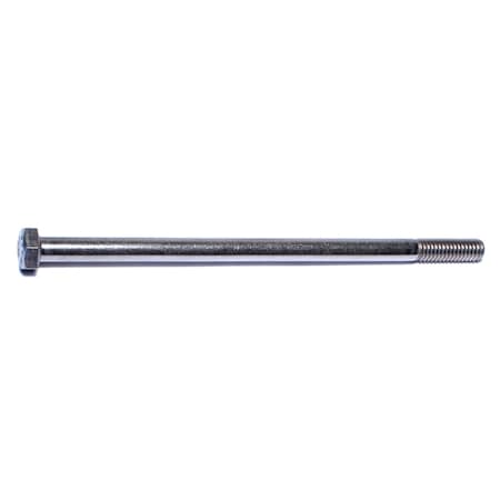 Midwest Fastener 18-8, 5/16"-18 Hex Head Cap Screw, Plain Stainless Steel, 6 in L, 3 PK 78766